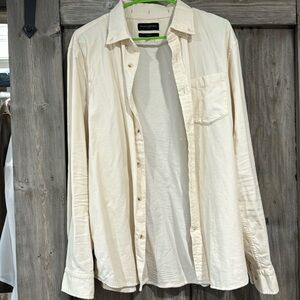 Banana Republic, large corduroy dress shirt